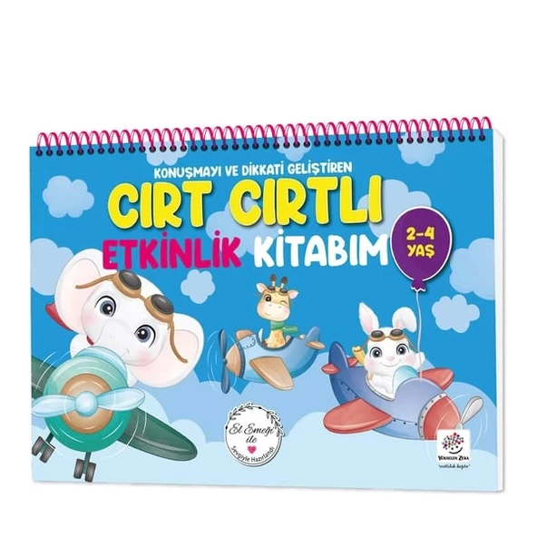 Cırt Cırtlı Etkinlik Kitabım 2-4 yaş