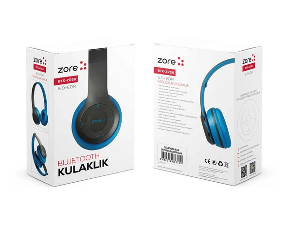 Kulaküstü Bluetooth Kulaklık ZR56 - 6