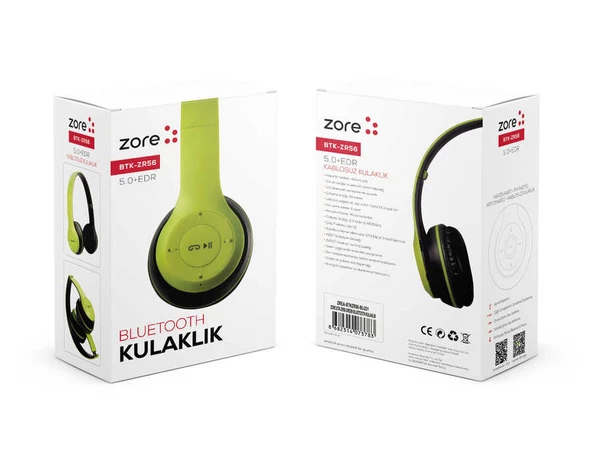 Kulaküstü Bluetooth Kulaklık ZR56 - 2