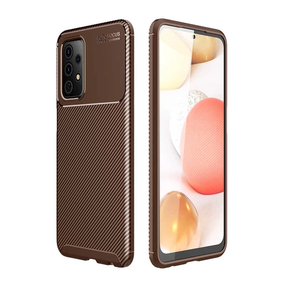 Samsung Galaxy A72 Kılıf Karbon Silikon Case