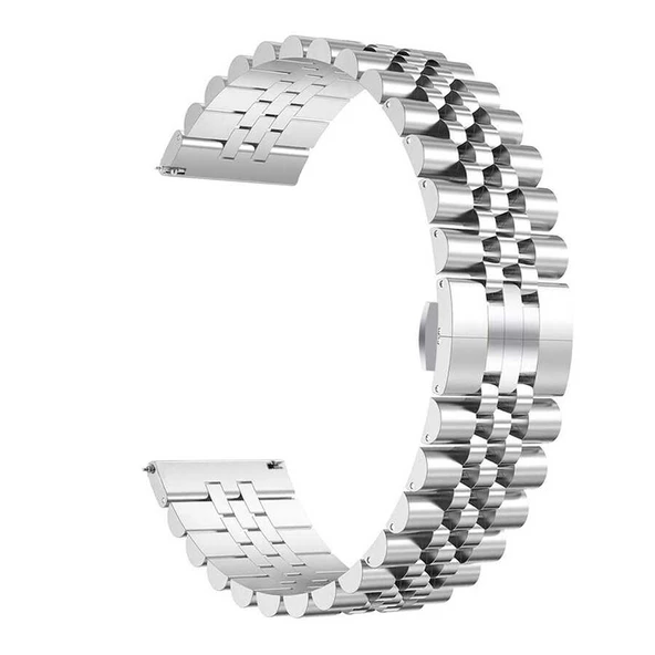 Xiaomi Redmi Watch 5 Active/Lite Kordon 22mm Şeritli Metal Kordon 36 - 7