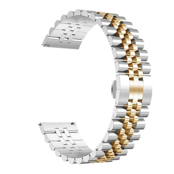 Xiaomi Redmi Watch 5 Active/Lite Kordon 22mm Şeritli Metal Kordon 36 - 9