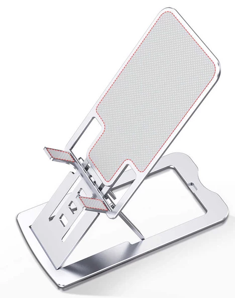 Masaüstü Slim Alüminyüm Tablet Telefon Standı Tutucu H8 - 2