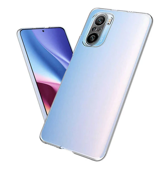 Xiaomi Mi 11İ Kılıf Şeffaf Silikon Hibrit Case - 3
