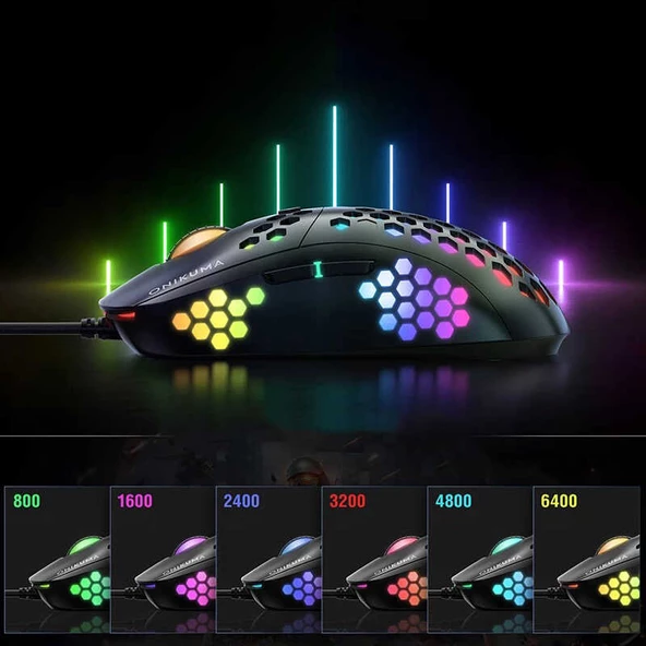RGB Işıklı Oyuncu Mouse Onikuma CW903 - 8