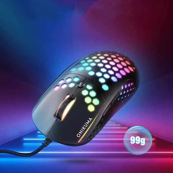 RGB Işıklı Oyuncu Mouse Onikuma CW903 - 4