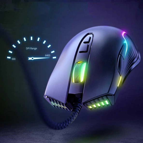 RGB Işıklı Oyuncu Mouse Onikuma CW905 - 9