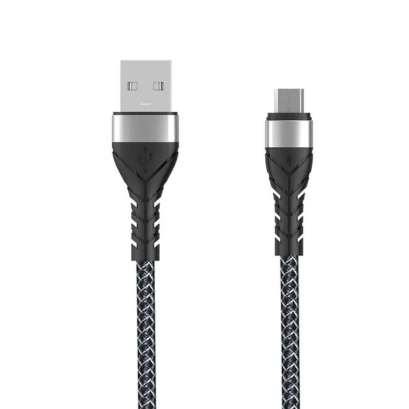 Micro Usb Hasır Kablo 1M Bax - 2