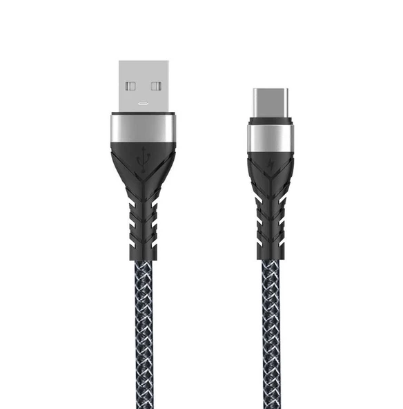 Type-C Usb Hasır Kablo 1M Bax