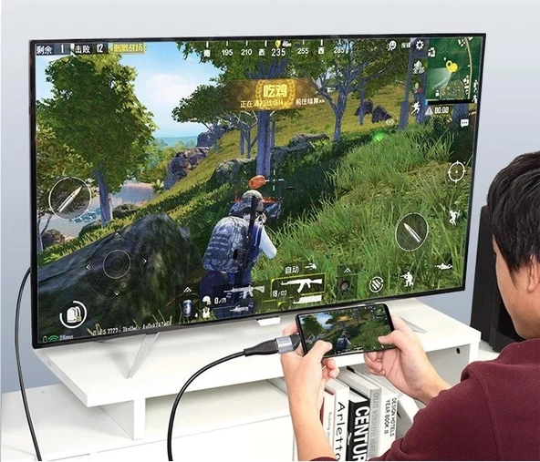 Hadron HDX2352 Type-C 3.1 To Hdmi 4K 60hz Çevirici Görüntü Aktarıcı - 5