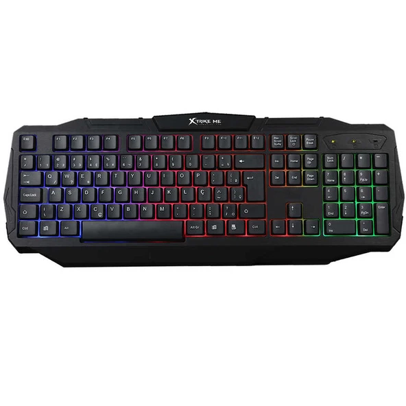 RGB Işıklı Oyuncu Klavyesi Xtrike Me KB-302