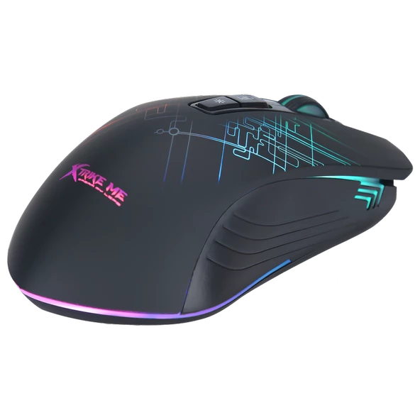 RGB Işıklı Oyuncu Mouse Xtrike Me GM-510 - 4