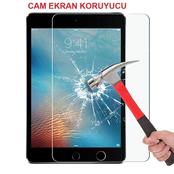 Samsung Galaxy Tab S5e 10.5 T720 T725 T727 Tablet Temperli Cam Ekran Koruyucu - 3