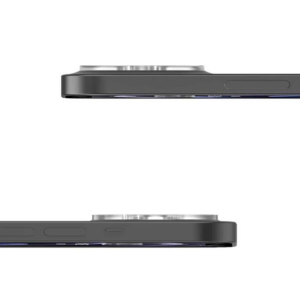 Apple iPhone 13 Pro Max Kamera Lens Koruyucu Çerçeveli Koruyucu CL-05 - 9