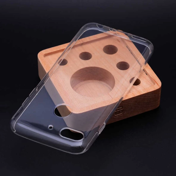 General Mobile 8 Kılıf Şeffaf Silikon Hibrit Case - 6