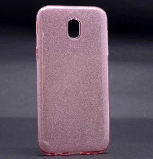 Samsung Galaxy J730 Pro Kılıf Simli Parlak Shining Kapak - 5
