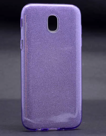 Samsung Galaxy J730 Pro Kılıf Simli Parlak Shining Kapak - 7