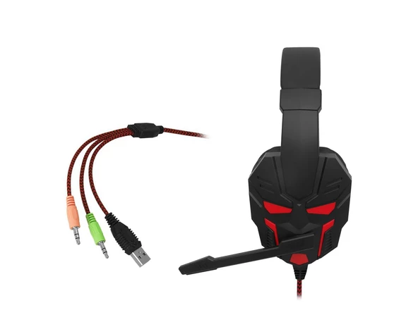 Frisby Fhp-G1414B Gaming Mikrofonlu Kulaklık 3.5mm + USB - 2
