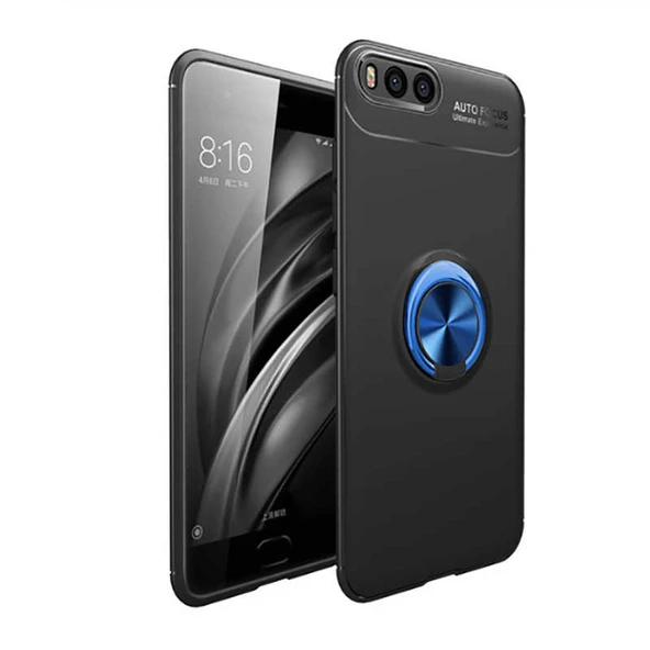 Xiaomi Mi 5X Kılıf Yüzüklü Magnetli Ravel Case