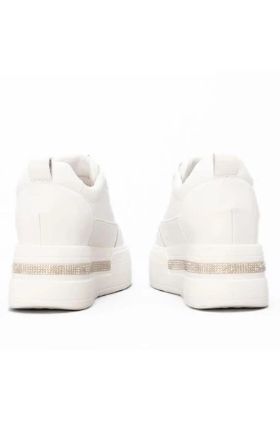 GUJA 24Y492 GİZLİ DOLGU TAŞLI KADIN SNEAKER AYAKKABI - 7