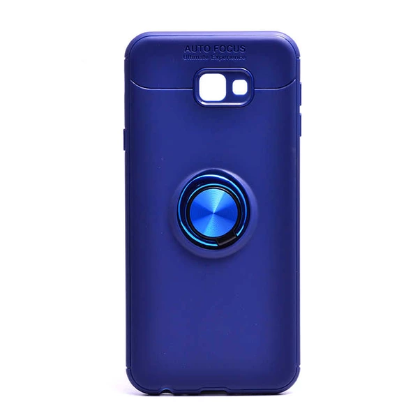 Samsung Galaxy J4 Plus Kılıf Yüzüklü Magnetli Ravel Case