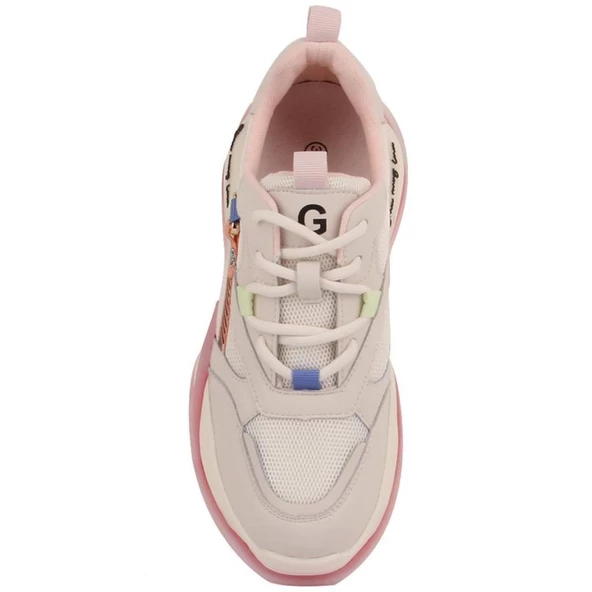 GUJA 24Y425 İTHAL KALIN TABAN FASHİON KADIN SPOR AYAKKABI - 6