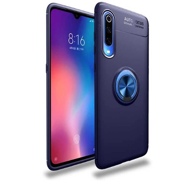 Samsung Galaxy A50 Kılıf Yüzüklü Magnetli Ravel Case