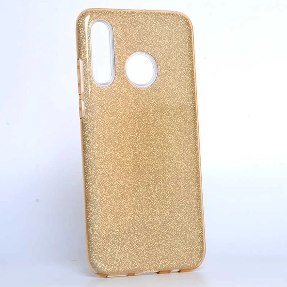 Huawei P30 Lite Kılıf Simli Parlak Shining Kapak - Resim 6