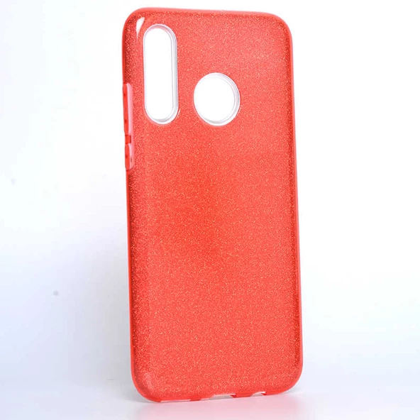 Huawei P30 Lite Kılıf Simli Parlak Shining Kapak - Resim 7