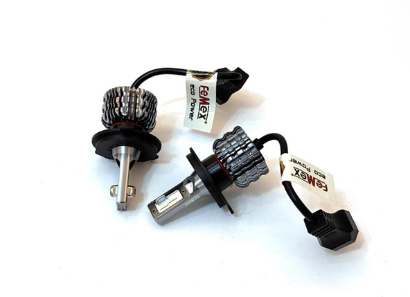 Femex Eco Power Buz Mavi 8000K CSP Chipset H4 Led Xenon Led Headlight - 4