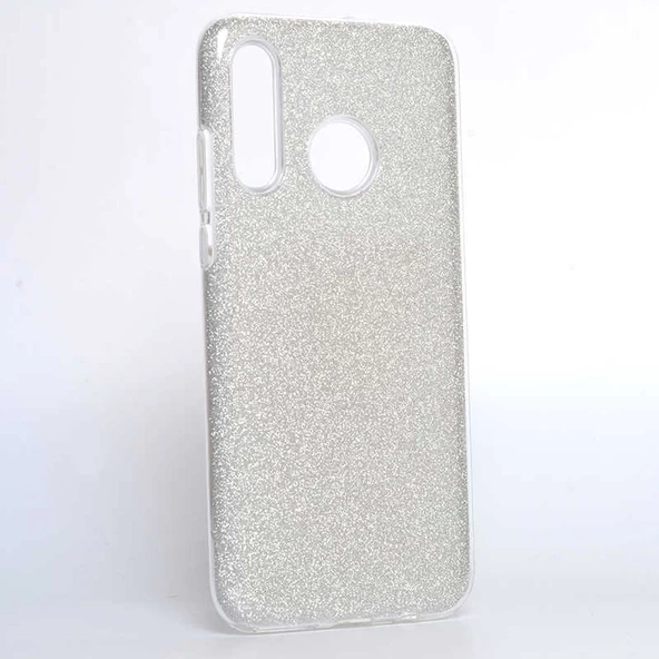 Huawei P30 Lite Kılıf Simli Parlak Shining Kapak - Resim 11