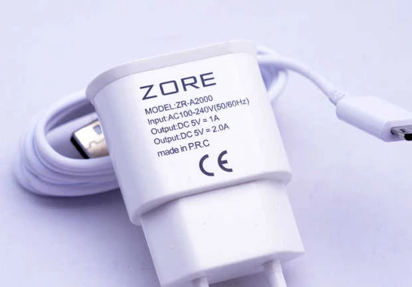 Zore 2000 Mah 2 in 1 Micro Ev Şarj Seti - 6