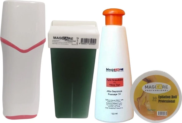 Magicare Professional Azulen Roll-On Kartuş Ağda Özel Set