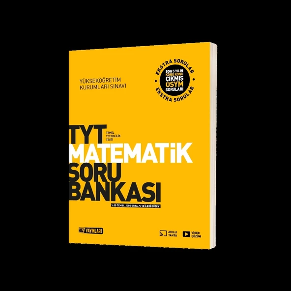 Hız Yayınları TYT MATEMATİK SORU BANKASI