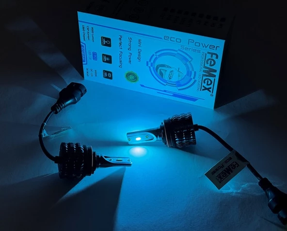 Femex Eco Power Buz Mavi 8000K CSP Chipset H8/11 Led Xenon Led Headlight - 3