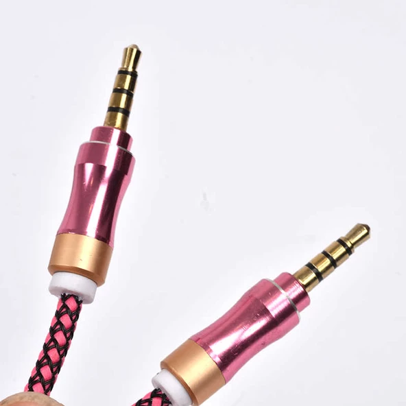 Aux Audio Kablo 3.5mm Jack Zore 1.5m - Resim 3
