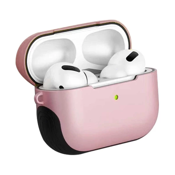Apple Airpods Pro ile uyumlu Kılıf Shockproof Silikon Renkli Uyumlu Kılıf - 8