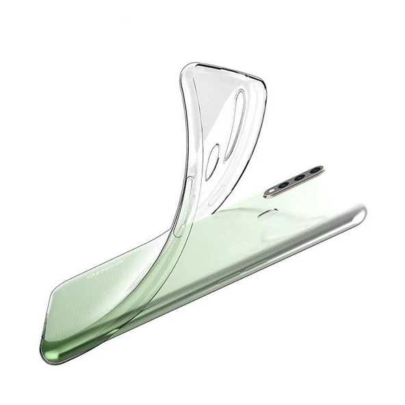 Oppo A31 Kılıf Şeffaf Silikon Hibrit Case - 3