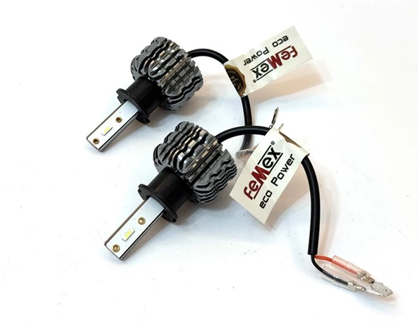 Femex Eco Power Buz Mavi 8000K CSP Chipset H3 Led Xenon Led Headlight - 3