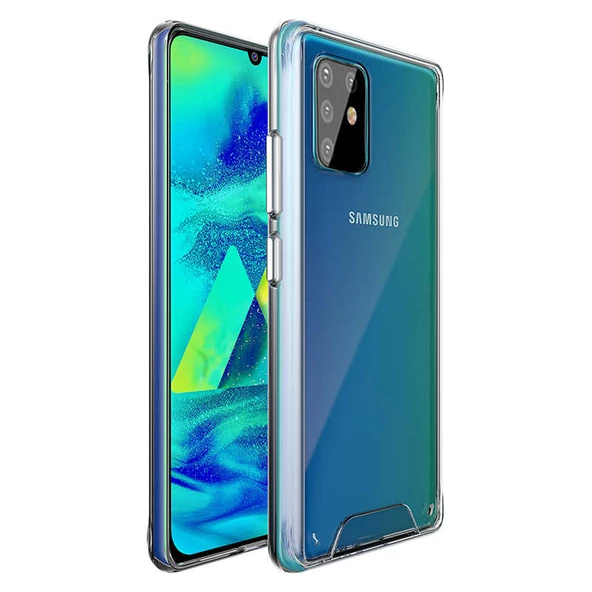 Samsung Galaxy Note 10 Lite Kılıf Şeffaf Sararmaz Gard Silikon