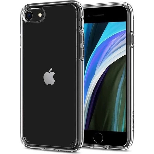 Apple iPhone 8 Kılıf Şeffaf Silikon Hibrit Case