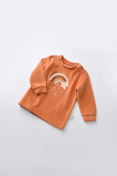 Bebek Star Kadife Pantolon & Uzun Kollu Gömlek Takım, Bebek ve Yenidoğan Serisi - CSYK6008 - 4