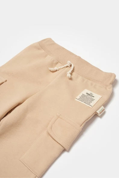 Bebek Cepli Pantolon, %100 Organik Pamuk, Bebek ve Yenidoğan Serisi - CSY8019 - 6