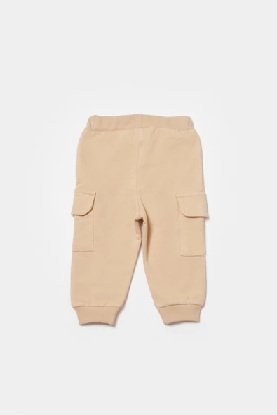 Bebek Cepli Pantolon, %100 Organik Pamuk, Bebek ve Yenidoğan Serisi - CSY8019 - 5