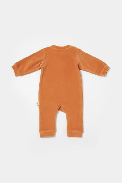 Bebek Fermuarlı Tulum, %80 Organik Pamuk, Bebek ve Yenidoğan Serisi - CSYK6054 - 2