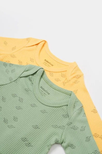 Bebek 2 Parça Uzun Kollu Body, Bebek ve Yenidoğan Serisi - CSYM11316 - 6