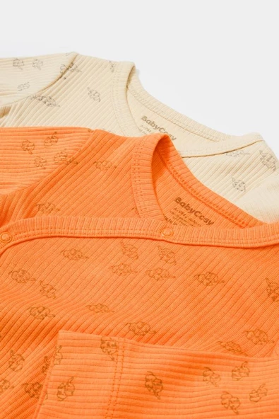 Bebek 2 Parça Kruvaze Body, Bebek ve Yenidoğan Serisi - CSYM11320 - 2