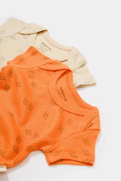 Bebek 2 Parça Kısa Kol Body, Bebek ve Yenidoğan Serisi - CSYM11217 - 2