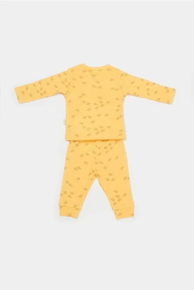 Bebek 3’lü Takım (Pantolon, Uzun Kol T-shirt, Şapka), Bebek ve Yenidoğan Serisi - CSYM25502 - 4