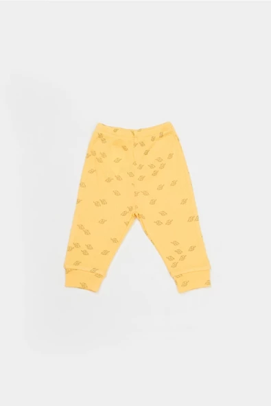 Bebek 3’lü Takım (Pantolon, Uzun Kol T-shirt, Şapka), Bebek ve Yenidoğan Serisi - CSYM25502 - 6